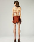 THE SARONG SKIRT // HEADSCARF IN COPPER