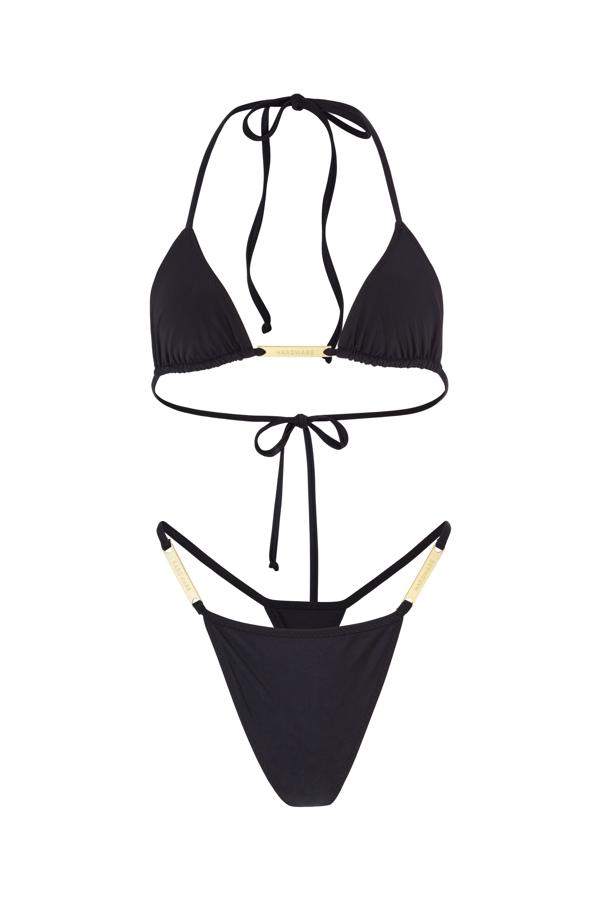ULTRA MINI BIKINI SET IN BLACK