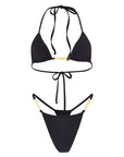 ULTRA MINI BIKINI SET IN BLACK