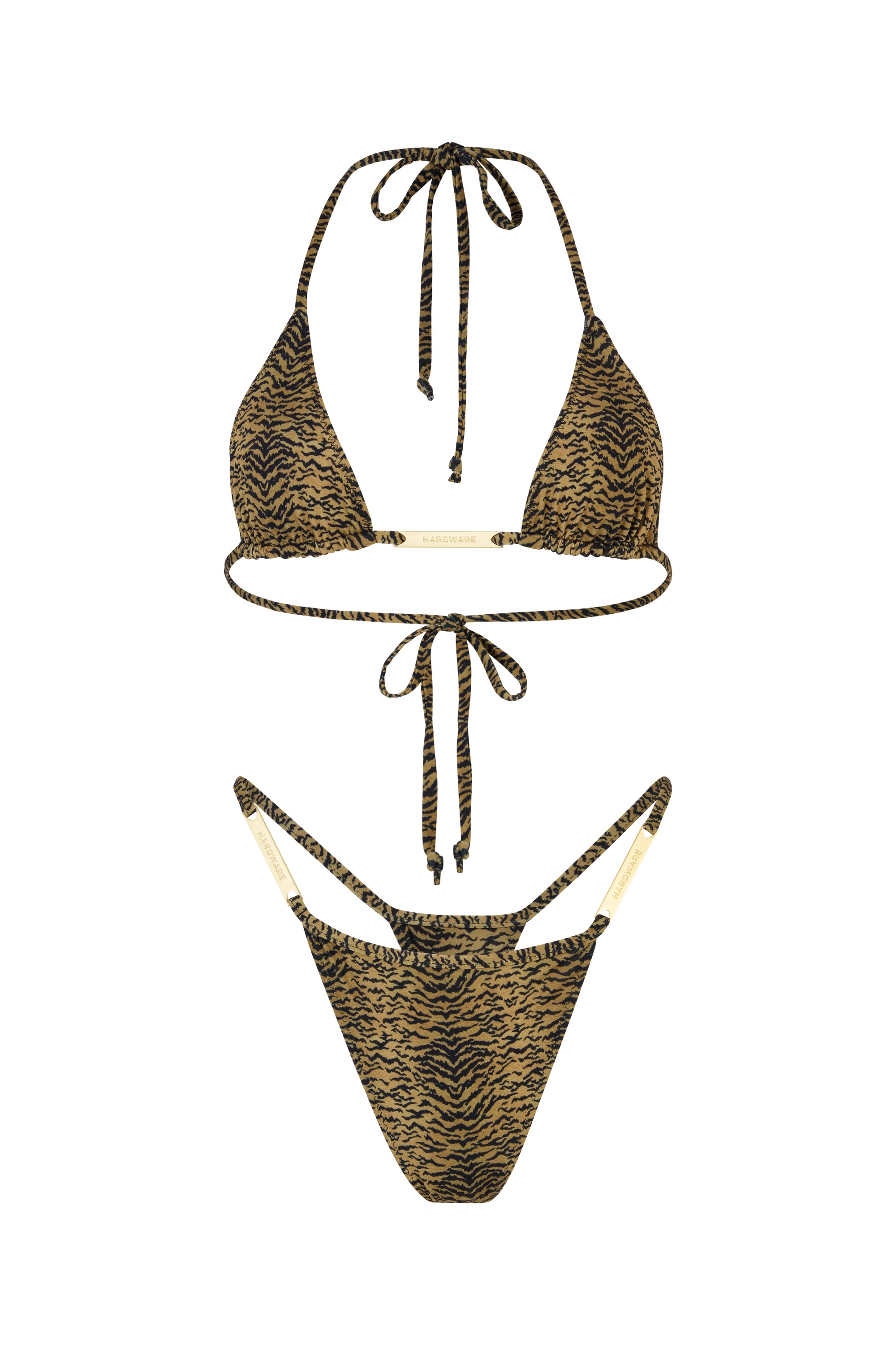 ULTRA MINI BIKINI SET IN TIGER