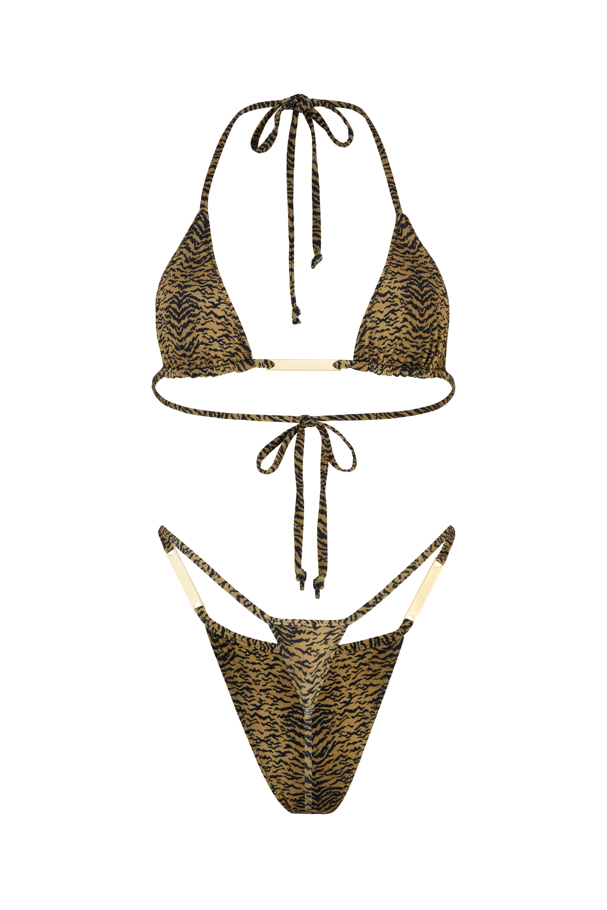 ULTRA MINI BIKINI SET IN TIGER