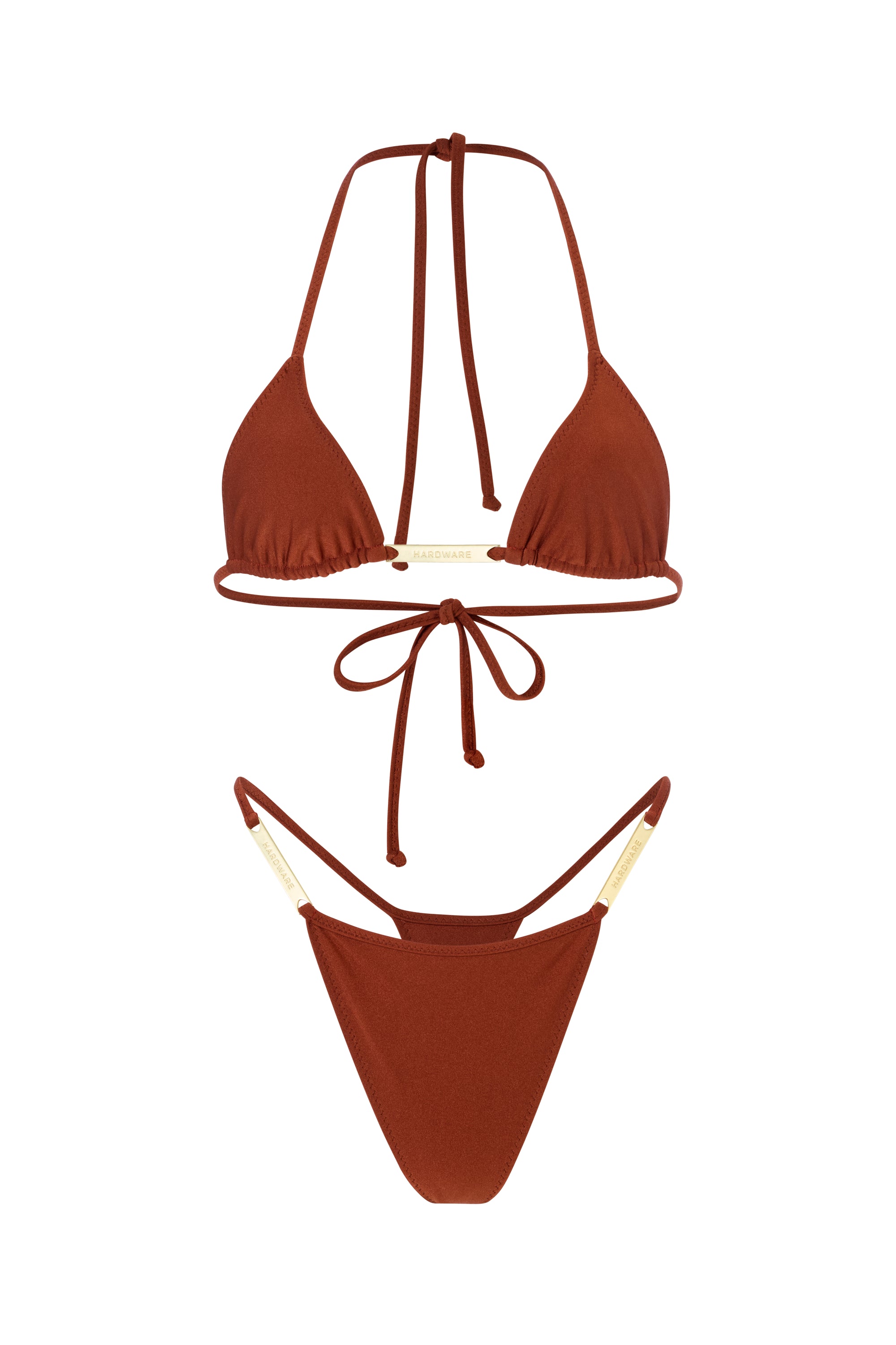 ULTRA MINI COPPER BIKINI SET