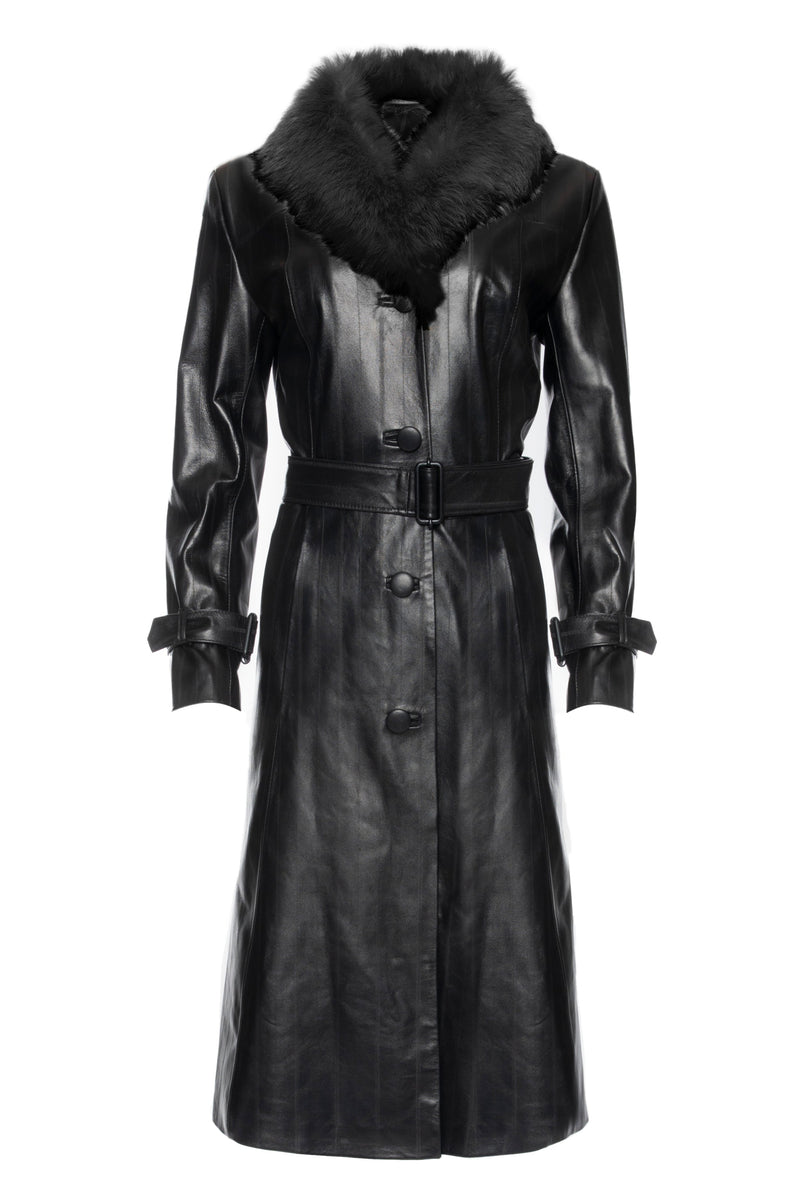 edge rupert☆山羊革☆leather“trench coat ES_YigalAzrouel_FW24_6_105_1.