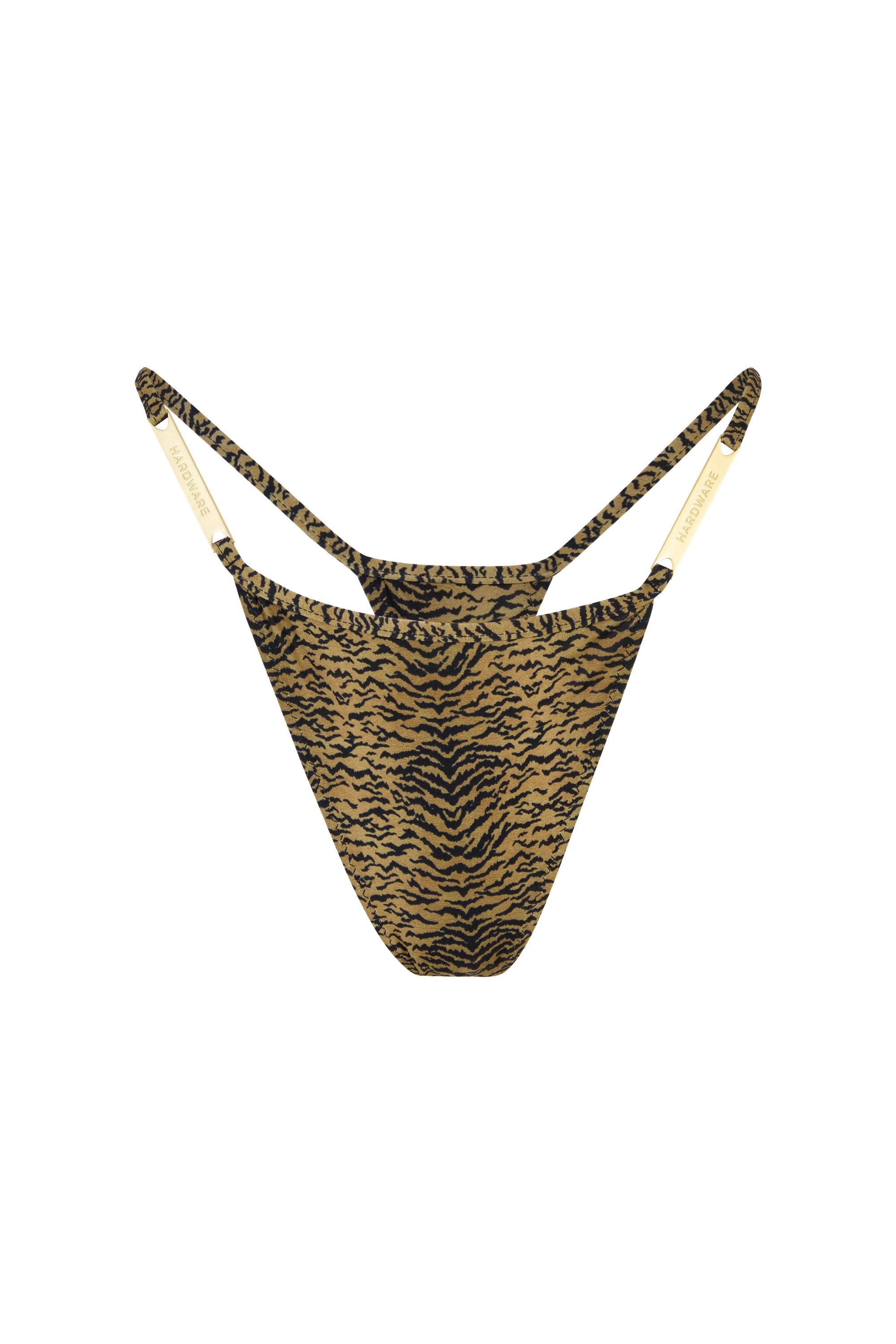 ULTRA MINI BIKINI BOTTOMS IN TIGER