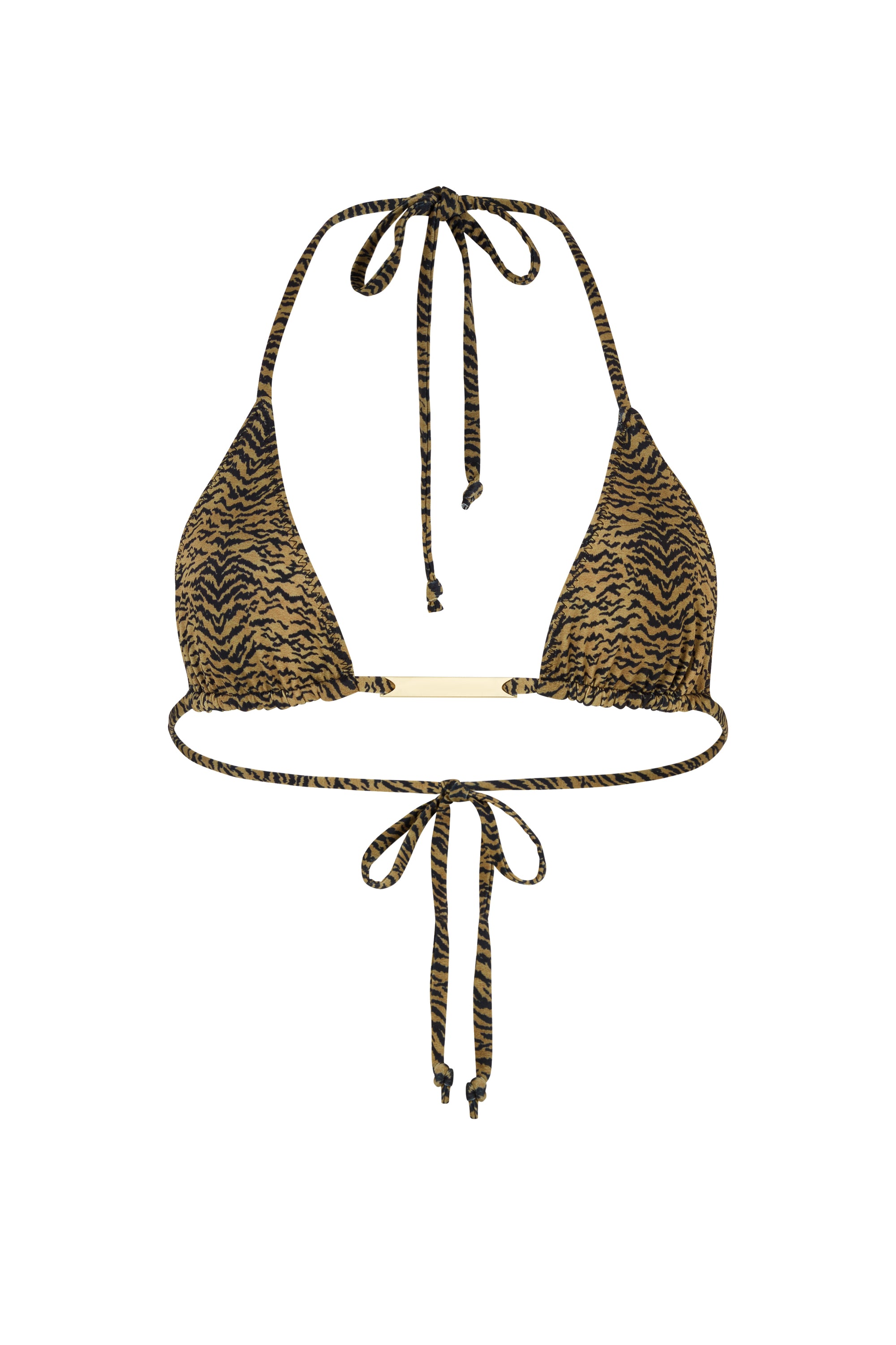 ULTRA MINI BIKINI TOP IN TIGER