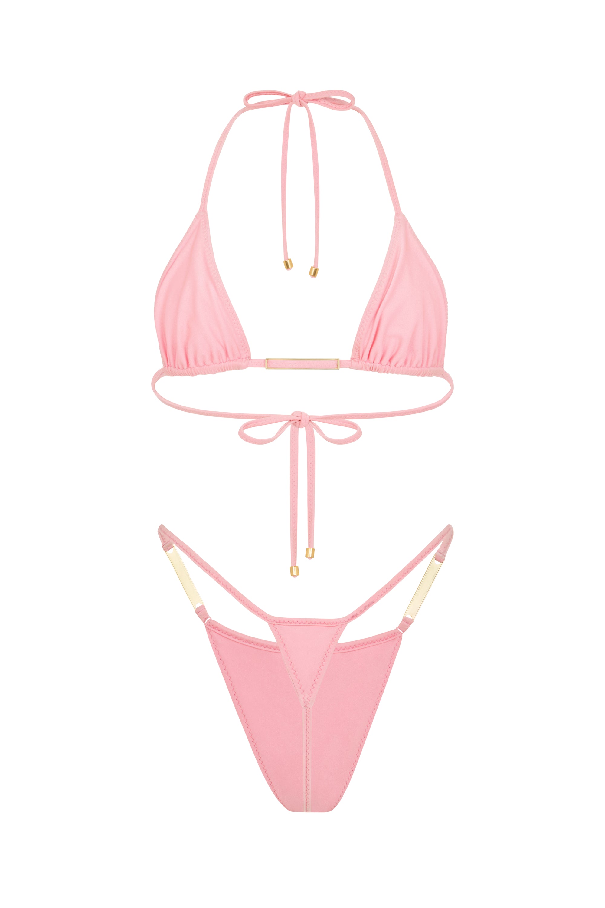 ULTRA MINI BIKINI SET IN PINK
