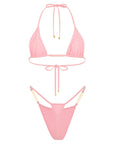 ULTRA MINI BIKINI SET IN PINK