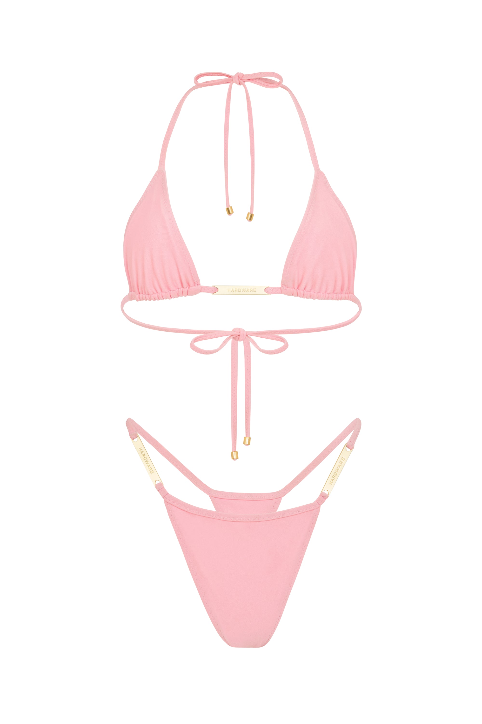 ULTRA MINI BIKINI SET IN PINK