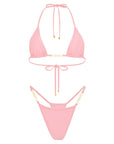 ULTRA MINI BIKINI SET IN PINK