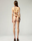 ULTRA MINI BIKINI BOTTOMS IN COPPER