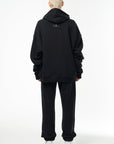 Hardware London Logo Hooded Sweatshirt | Black Designer Hoodie