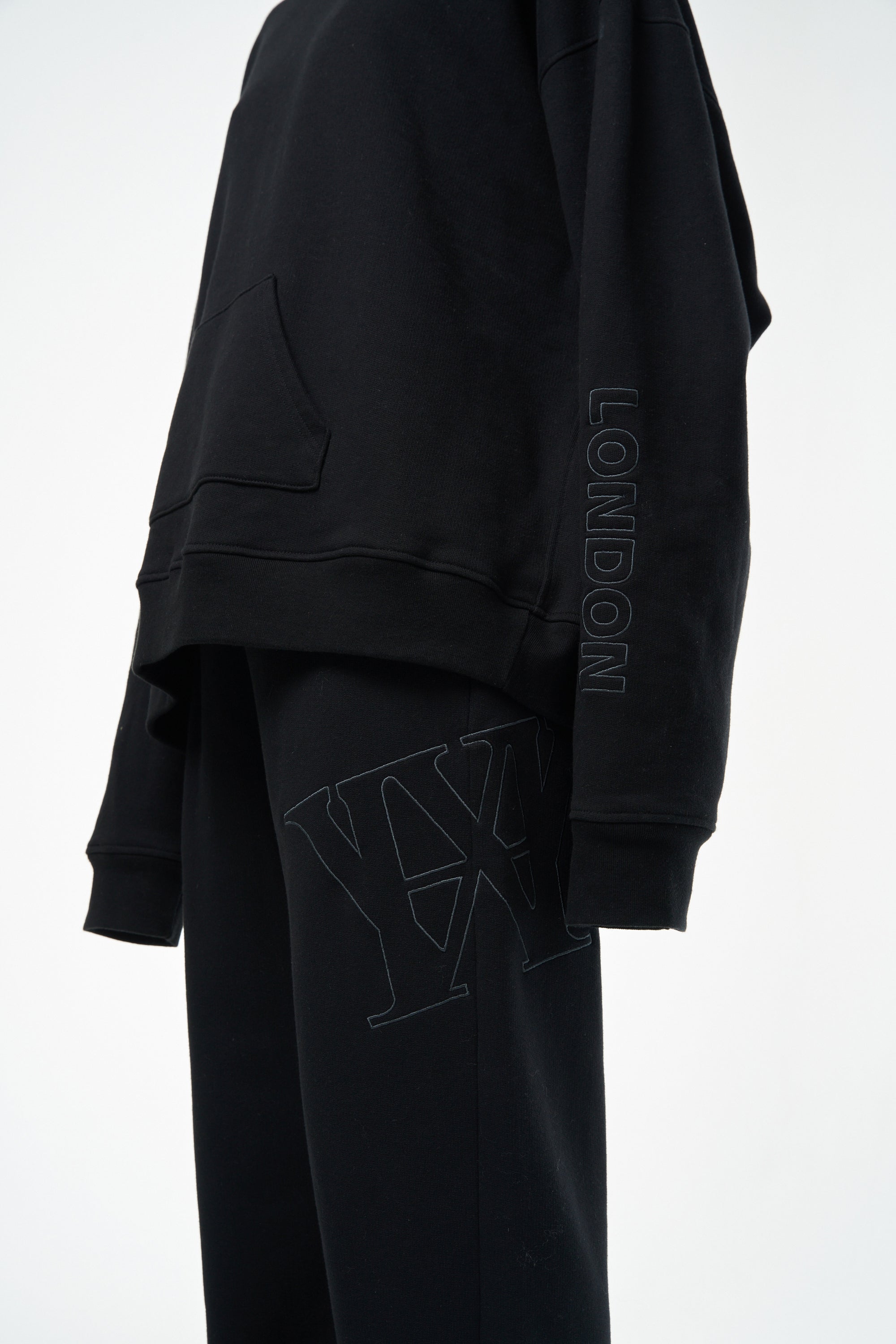 Hardware London Logo Hooded Sweatshirt