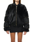 TOSCANA FUR BOMBER JACKET