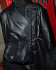 Off The Chain Luxury Leather Bowling Bag | Designer Bag