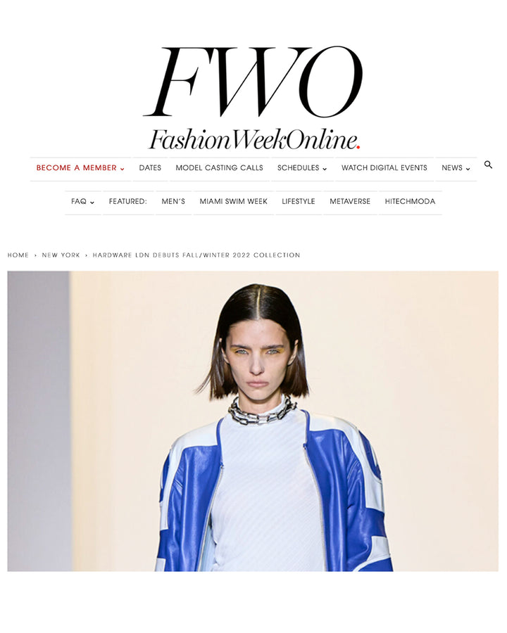 New York Hardware LDN Debuts Fall/Winter 2022 Collection | by FWO - fashionweekonline.com