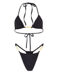 ULTRA MINI BIKINI SET IN BLACK