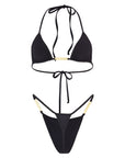 ULTRA MINI BIKINI SET IN BLACK