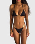 ULTRA MINI BIKINI SET IN BLACK