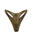 CHAIN LINK BIKINI BOTTOM IN TIGER